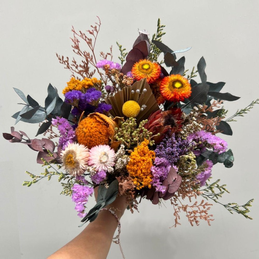 Mix Natives Bouquet - Dry Flowers Traders | Mix Native Bouquet